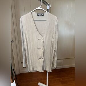 Vintage Russell Kemp New York Rayon/Acetate Double Breast Blazer Sz L Made N USA